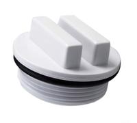 Bouchon de Vidange Piscine 1.5" Hivernage Bouchon de Vidange(White) | Hivernage sécurisé, empêche l'éclatement des tuyaux, , filetage standard 1.5", lot économique