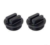 Bouchon de vidange pour filtre de piscine 3,8 cm MIP fileté avec joint torique pour modèles de filtre à sable Hayward Waterway S7S50 S8S70 (noir)