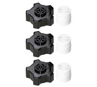 Bouchon de Vidange pour Hayward SX180LA pour Série Pro Bouchon(3sets) | Compatible SX180LA, remplace pièce originale, installation pour facile, arrêt des fuites, sable