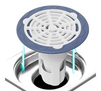 Bouchon de vidange pour les cheveux, bouchon pour évier de salle de bain - Bouchon de salle de bain avec passoire anti-obstruction pour évier - Protection de drainage de baignoire, pelle à cheveux