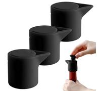 Bouchon de Vin | Bouchon Réutilisable Pour Champagne,3 Pièces en Silicone pour Conservation du Vin Maison Pique-nique Restaurant