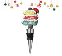 Bouchon de vin - Bouchons de bouteille | Bouchon de vin et de bière de Noël classique | Couvertures de vin d'arbre de Noël pour bouteilles de vin | Bouchon de bouteille de bière | Bouchons de