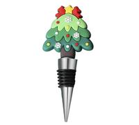 Bouchon de vin d'arbre de Noël - Bouchon de vin de Noël classique | Articles de Noël classiques Bouteille de vin Bouchon de vin Artisanat, Joint de couvercle de vin Bouchon de bouteille de b