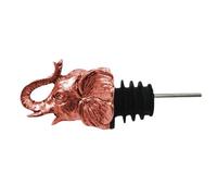 Bouchon de vin délicat en forme de tête d'éléphant élégant Kirsite Bouchon à vin unique pour les fêtes