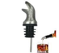 Bouchon de vin en forme de serpent | Bouchon verseur pour bouteille de vin | Bouchon de bouteille de vin en forme de serpent pour boissons pour bar, vacances, mariage