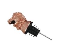 Bouchon de vin en forme de tête d'animal - Résistant à la rouille - En alliage de zinc - Accessoires pour usage domestique - Bouchon de vin antirouille