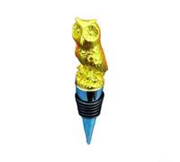 Bouchon de vin en métal décoratif en forme d'animal 11,2 cm | Construction en alliage avec un joint étanche pour préserver la saveur du vin.