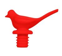 Bouchon de vin en silicone, bouchon de bouteille de vin d'oiseau, bouchon de vin d'oiseau, récipient de conservation réutilisable, bouchon à champagne, outil de décoration de vin