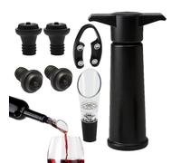 Bouchon de Vin,Kit Aérateur Verseur et Ouvre-Bouteilles - Bouchon de Bouteille Réutilisable Sous Vide | Pour Maison, Mariage, Bar, Dégustation de Champagne et Bière