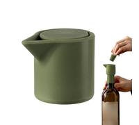 Bouchon de vin pour bouteilles de vin, bouchon de bouteille de vin, double étanchéité, bouchon de bouteille de boisson avec protection anti-fuite, 5 x 3,5 x 3,7 cm