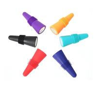 Bouchon de Vin Réutilisable | 6 Pièces Capsules De Scellement Et Conservation Pour Vin - Bouchon De Bouteille Fait Maison | Pour Cuisine, Bar, Fête, Mariage, Vacances Et Consommation De