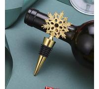 Bouchon De Vin,Réutilisable Flocon De Neige De Noël | Flocon De Neige Bouchons De Vin Sauve-Bouteille | Pour Fête Champagne Boisson Bar Maison Carnaval Vacances Bureau Restaurant Camping Nouvel