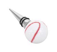 Bouchon de Vin Rouge en Silicone, Motif Baseball Réaliste, Réutilisable | Joint Étanche Anti-fuite, Conservation du Vin et Limitation de L’oxydation, pour Bouteilles de Vin