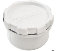 Bouchon de visite - NICOLL - D.40 - PVC blanc - Diamètre 40 mm - Pack 2 pièces + joint