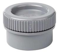 Bouchon de visite PVC gris Ø 80 mm Girpi