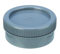 Bouchon de visite PVC gris - diamètre 100 mm - Girpi