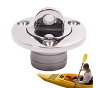 Bouchon d'échappement de bateau 1 pouce - bouchon fileté en acier inoxydable | bouchon de sortie d'eau marine pour coques de bateaux | bouchon de sécurité anti-fuite pour navires de pêche, Kayak
