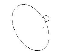 bouchon décoratif Dornbracht 093030064-08 platine