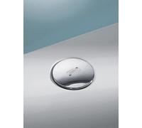 Bouchon découlement HÜPPE, rond, pour receveur de douche Purano et EasyStep, 070059000, Couleur: chrome