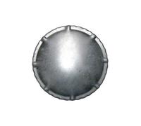 Bouchon d'essence "1/4 de tour" en métal 80 mm pour Volkswagen Coccinelle 56 ->60