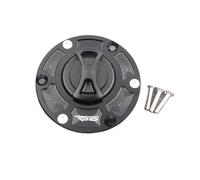 Bouchon D'essence Moto Couvercle De Bouchon De Réservoir De Carburant pour Aprilia RS 125 RS125 (6 Trous), Toutes Années, CNC, sans Clé