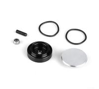 Bouchon d'essuie-glace arrière en aluminium pour Honda S2000 2009 Si 2002-2005 Type R EP3 2002-2005 SiR 2002-2004 CR-V 2001 1988-1991 Hatchback (argenté)