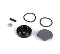 Bouchon d'essuie-glace arrière en aluminium pour Honda S2000 2009 Si 2002-2005 Type R EP3 2002-2005 SiR 2002-2004 CR-V 2001 1988-1991 Hatchback (gris)