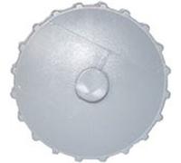 Bouchon d'evacuation bassin pour tous type de spa Ospazia - Couleur : Blanc Blanc