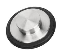 Bouchon D'évier en Acier Inoxydable, Bouchon de Vidange D'évier de Cuisine en Caoutchouc, 2 Pcs 8 Cm de Couverture pour Lavabo avec Salon de beauté, Cuisine