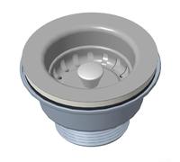 Bouchon d'évier en PVC et acier inoxydable 85 mm pour une filtration efficace et une protection contre les bouchons de vidange dans la maison pour les cuisines