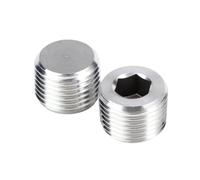 Bouchon d'extrémité à douille hexagonale mâle 304SS(1 inch,BSPP Thread)
