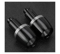 Bouchon d'extrémité capuchon guidon Poignées Guidon Embouts De Guidon Bouchon De Contrepoids Coulissant Pour ZZR 600 1400 400 1200 ZZR600 ZZR1400 ZZR400 ZZR1200(GRIS)