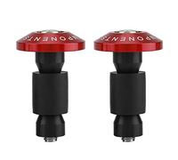 Bouchon d'extrémité de Barre Embout de Guidon 22mm 7/8 Pouces Bonne durabilité Bouchon de Guidon extrémité de Guidon Largement utilisé VTT pour Hommes pour Voiture (Rouge)