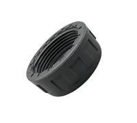 Bouchon d'extrémité de tube d'eau pour aquarium, filetage femelle en PVC, bouchons de tuyau d'irrigation de jardin, joint à vis