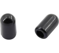 Bouchon d'extrémité non rétractable TRU COMPONENTS TC-EP-0308203 1592743 noir 100 pc(s)