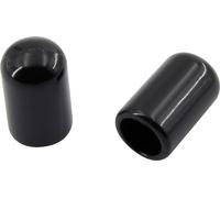 Bouchon d'extrémité non rétractable TRU COMPONENTS TC-EP-0612203 1592741 noir 100 pc(s)