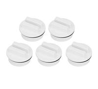 Bouchon D'hivernage de Piscine, 5 Pièces 1,5 Pouces, Ligne de Retour de Spa de Piscine Filetée, Bouchon D'hivernage, Bouchon de Vidange de Filtre avec Bouchons de Piscine ORing