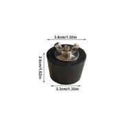 Bouchon d'hivernage de piscine bouchons de retour de piscine en caoutchouc 1 pouce 1,25 pouces 1,5 pouces 2 pouces 2,5 pouces bouchons d'extension d'hiver de piscine avec boulon - Type 1.5in 3.8cm