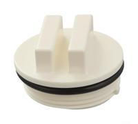 Bouchon d'hivernage fileté de 3,8 cm pour piscine - Ligne de retour de 3,8 | Scelle les lignes de retour, empêche les fuites hivernales, s'adapte aux filetages NTP de 3,8 cm, comprend un joint torique