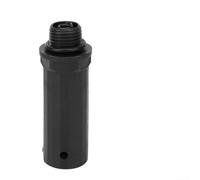 Bouchon d'huile 15,5 mm - Tige de respiration - Chapeau de compresseur d'air - Accessoires de pompe - En plastique noir - Bouchon de reniflard anti-injection d'huile
