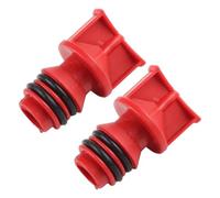 Bouchon d'huile de compresseur d'air - Joint anti-fuite, buse de respiration à piston | Fil durable de 17 mm | Reniflard de port d'huile de fer en métal | Pièces de raccord de pompe de Machine 2 pièce