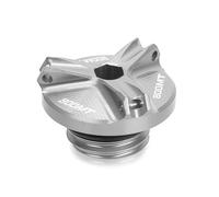 bouchon d'huile moto Pour CFMOTO 800MT IBEX800 2021-2023 Accessoires Vis De Bouchon Réservoir D'huile Moteur(Silver-800MT)
