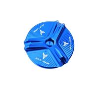 bouchon d'huile moto Pour MT09 SP 2021 Tracer 900 GT FZ 09 FJ 2013-2022 Bouchon De Vidange D'huile Moteur, Boulon, Protection Du Remplissage, Accessoires(Blue)