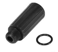 Bouchon d'huile pour compresseur d'air, 15,5 mm, bouchon d'huile pour compresseur d'air, accessoires de pompe à air, pièces de rechange pour compresseur d'air, filetage noir M15 1,50 mm-1 ensemble