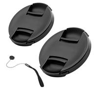 Bouchon d'objectif 67 mm, 49 mm, bouchon d'objectif Snap-On pour objectif central avant, anti-poussière, anti-salissure et anti-traces de doigts, avec cordon pour Canon EOS