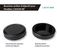 Bouchon D'Objectif (Arrière) Compatible Avec Objectif Canon Rf Avec Monture Rf À Baïonnette[Z4700]