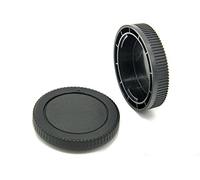 Bouchon d'objectif arrière PROtastic DMW-LRC1 et bouchon de boîtier DMW-BDC1 pour Panasonic Lumix DMC- G2, G3, G5, G10, GF1, GF2, GF3, GF5, GH1, GH2, GX1 Caméras