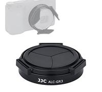 Bouchon d'objectif automatique GR3, capuchon GR III, bouchon d'objectif JJC ALC-GR3 Ouverture et fermeture automatiques Capuchon d'objectif GRIII, compatible avec appareil photo Ricoh GRIII GR 3