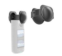 Bouchon d'objectif d'appareil photo pour insta360 X5, protection d'objectif en silicone, accessoire de protection anti-rayures pour la tête, protection contre les chocs et les chutes