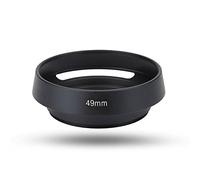 Bouchon d'objectif de 49 mm, Remplacement de Pare- d'appareil Photo ventilé en métal léger avec Bouchon d'objectif pour Leica, pour Nikon, pour (49mm)